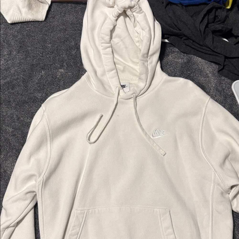 Nike Cream Pullover Hoodie